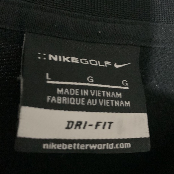 Nike Golf Polo Men’s Large M&Ms Racing Walmart Team Black - Picture 4 of 5